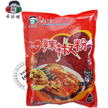 泡菜調料 小伙子辣椒面 泡菜用辣椒粉A級 辣椒碎(粗) 1000g