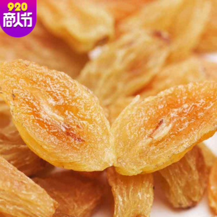 新疆特產(chǎn)樹(shù)上黃葡萄干散裝整箱10公斤500g吐魯番黃提子干黃葡萄干