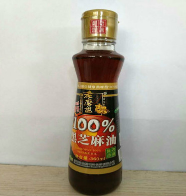 純芝麻油 小磨香油 品質(zhì)好 360ml