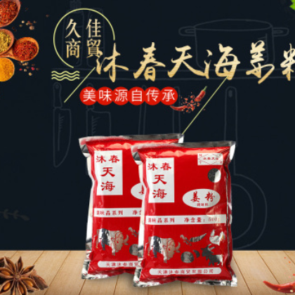 沐春天海姜粉 香辛料 姜粉 500g 庫(kù)存充足