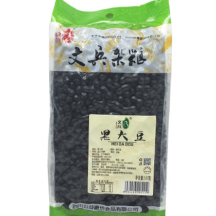 文兵黑大豆簡易包裝500g