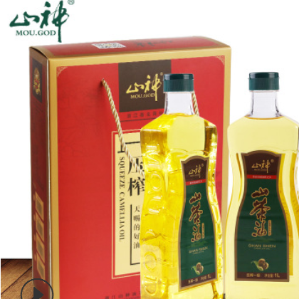 山神 山茶油常山山茶油1L*2禮盒裝 源頭工廠 一件代發