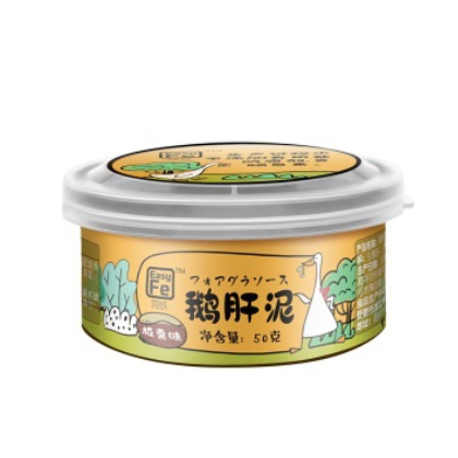 本丁無鹽糖肉泥寶寶兒童法式鵝肝醬輔食佐餐調味拌飯料50g