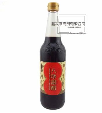 PATCHUN八珍甜醋600ml 瓶裝添丁甜醋豬腳姜醋 月子醋 糯米甜醋