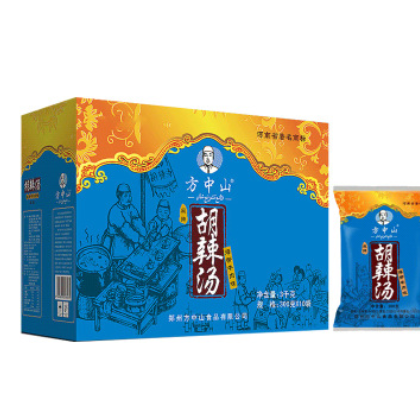 方中山胡辣湯料海帶牛肉味300g*10袋手提禮盒 河南逍遙鎮胡辣湯