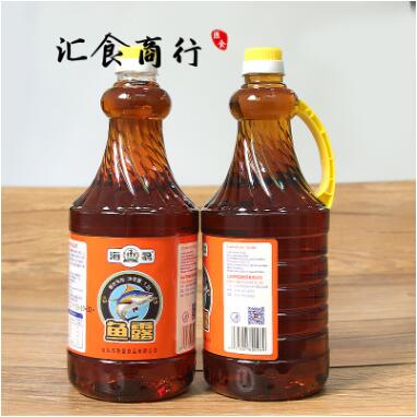 魚露餐飲飯店批發(fā)1.5L潮汕特產(chǎn)風(fēng)味調(diào)料汁清蒸魚炒菜調(diào)味品