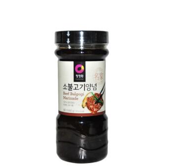 清凈園烤牛肉醬進口韓式燒烤調味醬招牌烤肉醬家用醬料840g