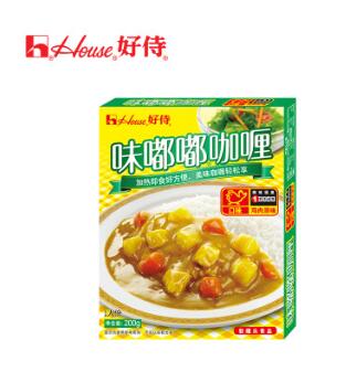 好侍味嘟嘟咖喱200g雞肉味牛肉味方便食品包咖喱蓋澆飯