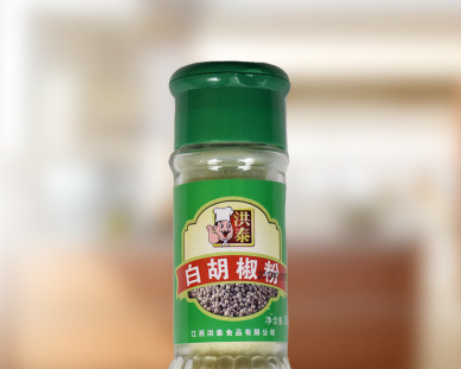 洪泰白胡椒粉30g玻璃瓶裝 廚房餐廳調味料 佐料廠家直銷 批發定制