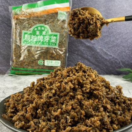 宜賓蘇氏顆粒牌芽菜800g 咸味梅干菜冬菜扣肉醬腌菜牙菜下飯菜