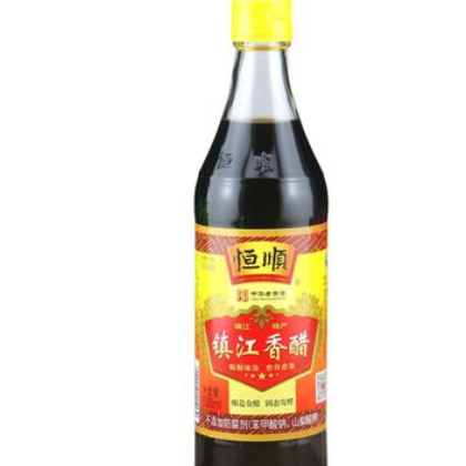 恒順 鎮(zhèn)江香醋500ml *12瓶鎮(zhèn)江釀造食醋 蟹醋食醋 蘸料醋