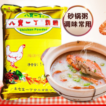 八寶一丁雞粉 雞精潮汕砂鍋 餐飲商用炒菜調(diào)味料1kg*10袋整箱批發(fā)